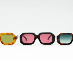 Jackie zonnebril in light tortoise /olive