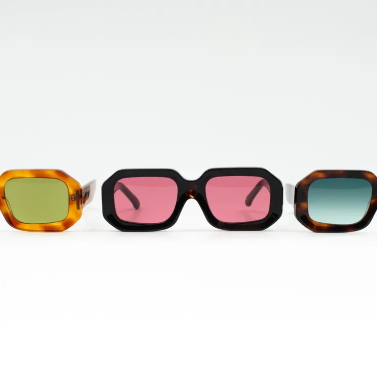 Jackie zonnebril in light tortoise /olive