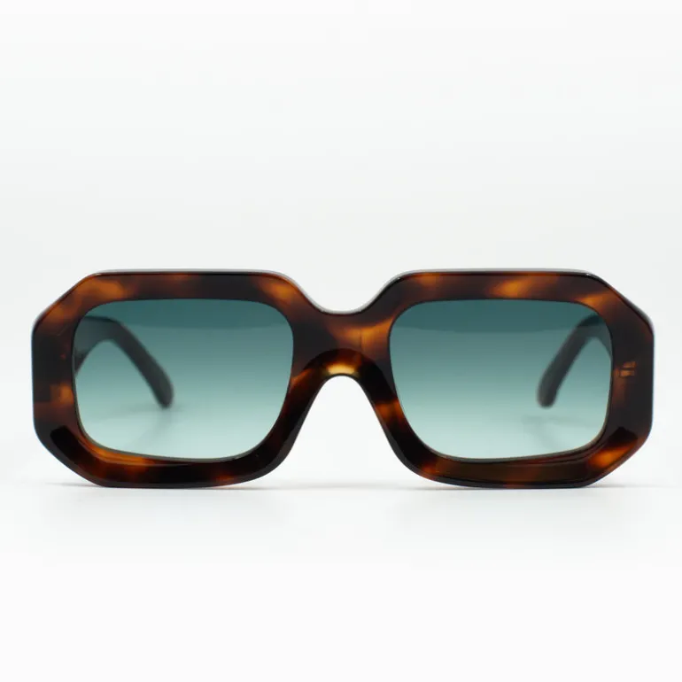 Jackie zonnebril in tortoise / bottle
