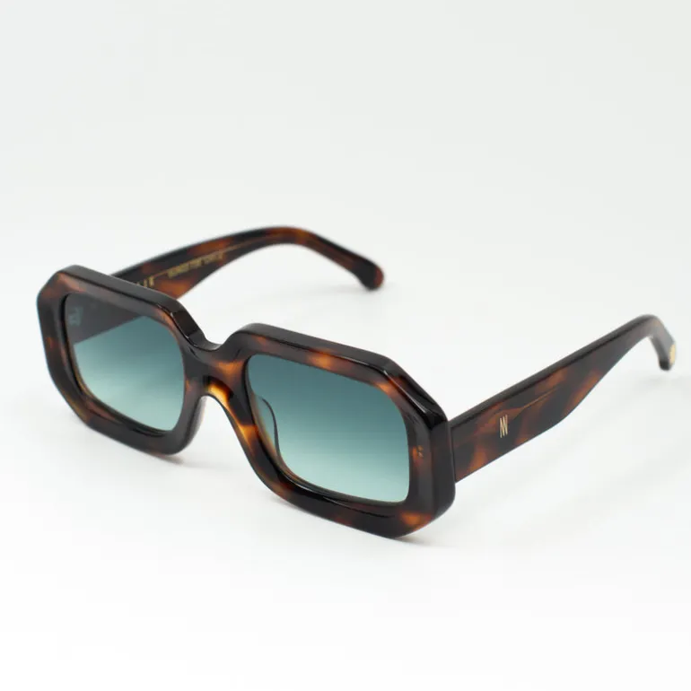 Jackie zonnebril in tortoise / bottle