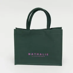 Mini shopper in bottle green