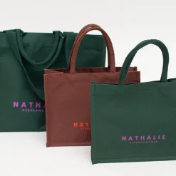Mini shopper in bottle green