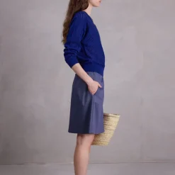 Obdan trui in royal blue