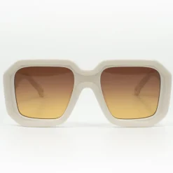 Onassis zonnebril cream / yellow