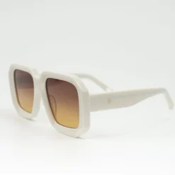 Onassis zonnebril cream / yellow