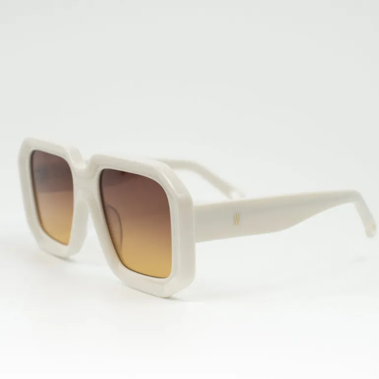 Onassis zonnebril cream / yellow
