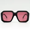 Onassis zonnebril in dark tortoise / cherry