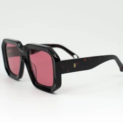 Onassis zonnebril in dark tortoise / cherry