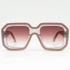 Onassis zonnebril taupe / pink