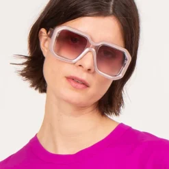 Onassis zonnebril taupe / pink