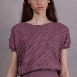 Onna top in mauve