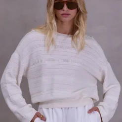 Onslow trui in off-white