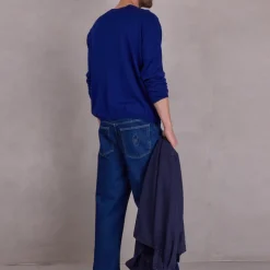 Oslo trui in royal blue