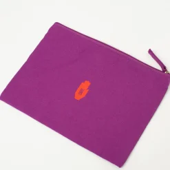 Paarse clutch