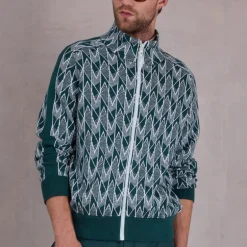 Spoleto vest in evergreen