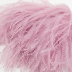 Zaza broche met veren in lila
