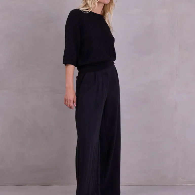 Zoella broek in zwarte Tencel