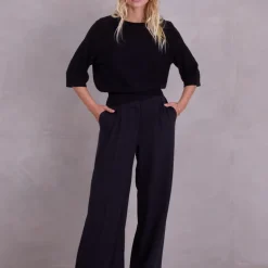 Zoella broek in zwarte Tencel