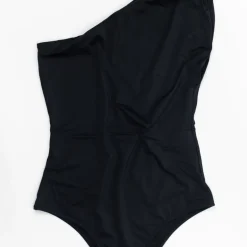 Zwart asymmetrisch badpak